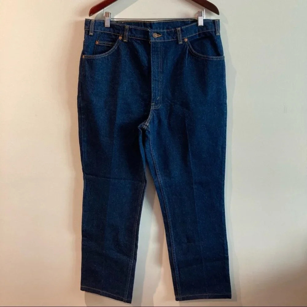 LEVI’S Orange Tab Super High Rise Dad Style Professionally Hemmed 38 x 32
